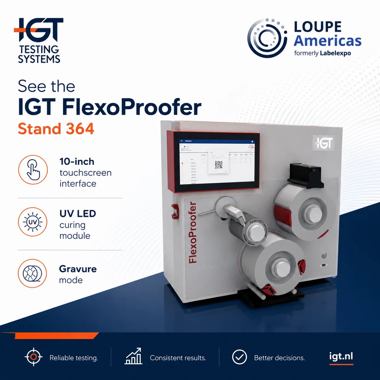 IGT FlexoProofer � ������� ��-LED-����� �� �������� LOUPE Americas